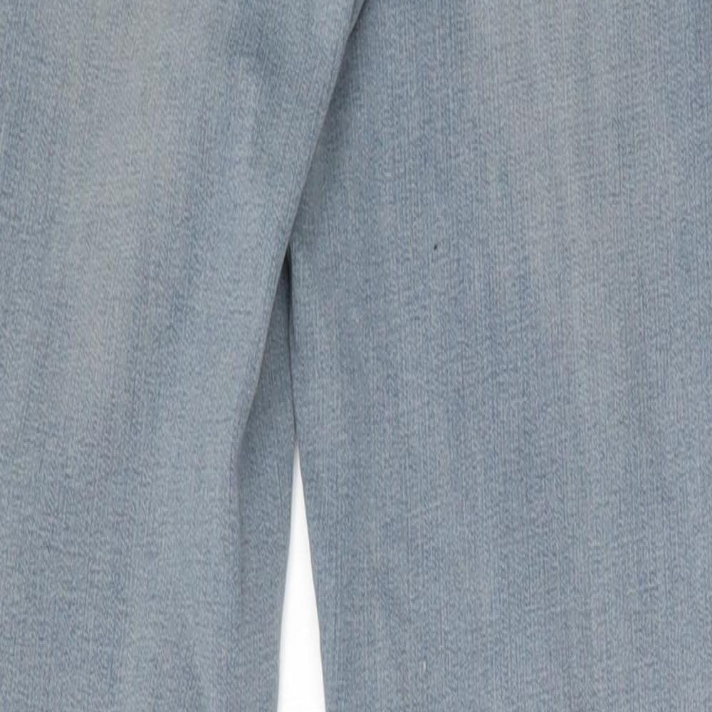Womens UK Size 12 NEXT Regular Fit Jegging Blue Trousers