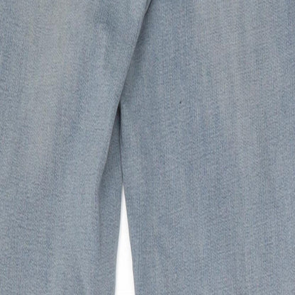 Womens UK Size 12 NEXT Regular Fit Jegging Blue Trousers