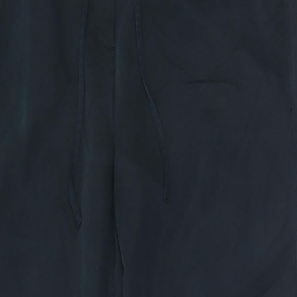 Womens UK Size 14 Casual Club Regular Fit  Blue Trousers