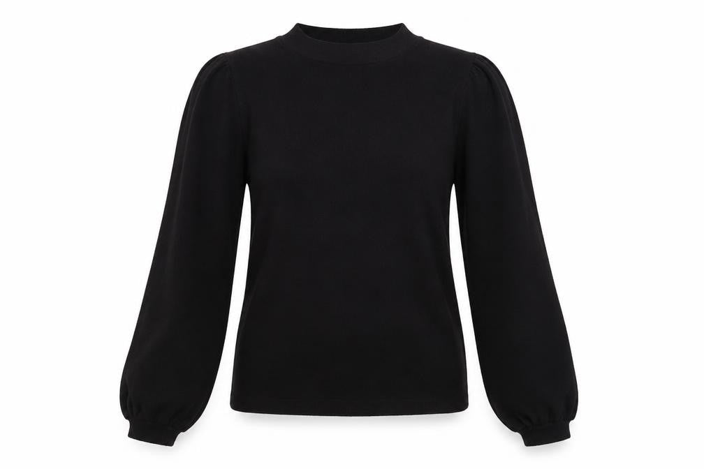Womens UK Size S New Look Black Pullover Jumper