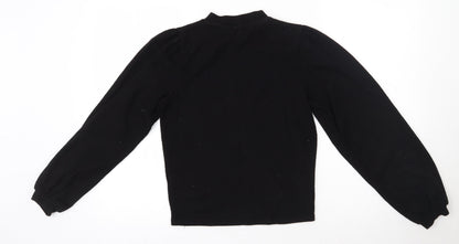 Womens UK Size S New Look Black Pullover Jumper