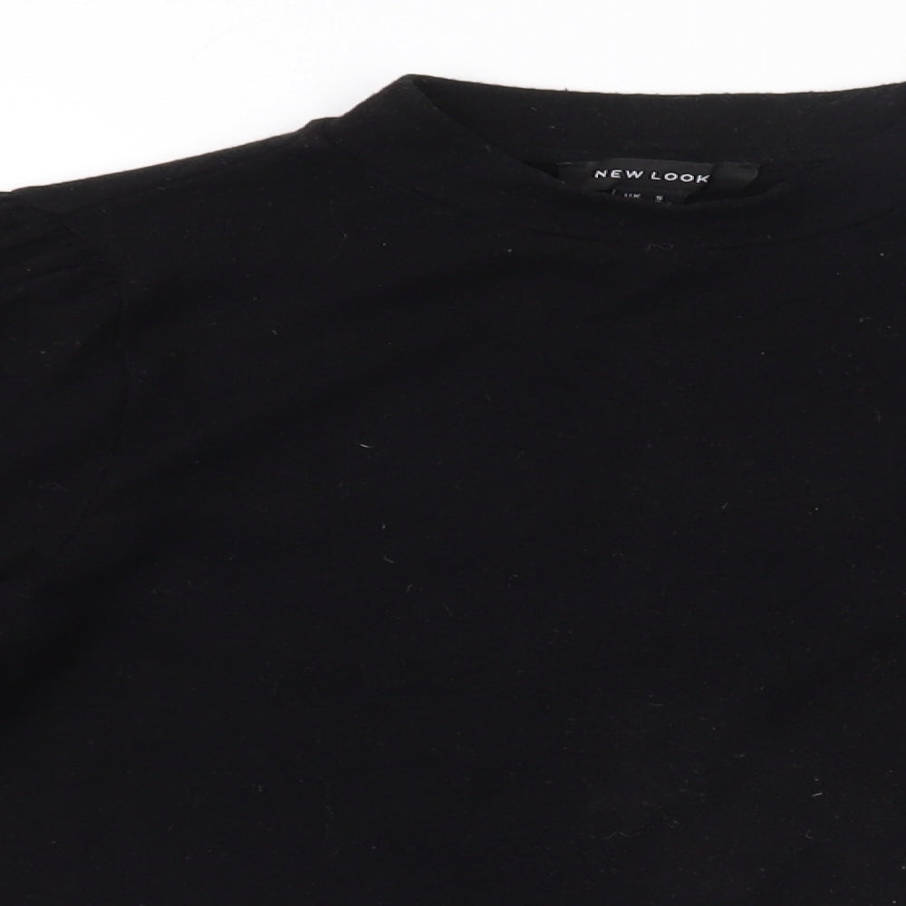 Womens UK Size S New Look Black Pullover Jumper