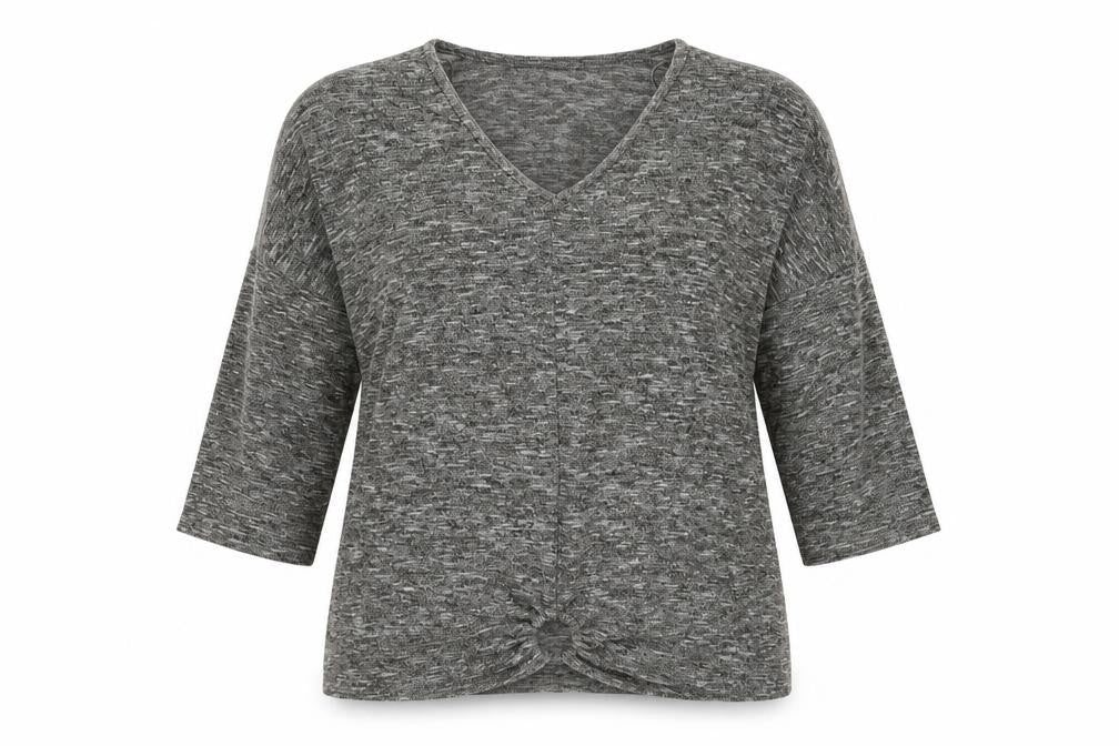 Womens UK Size 16 Papaya Grey Pullover Jumper
