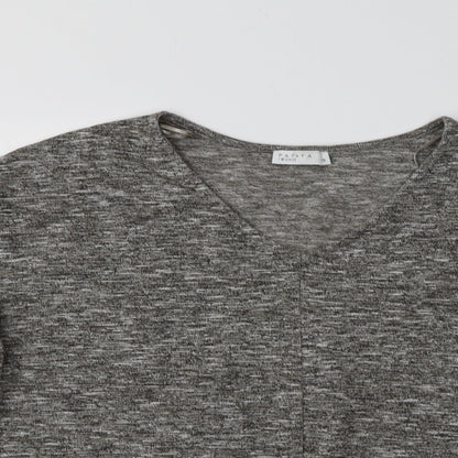 Womens UK Size 16 Papaya Grey Pullover Jumper