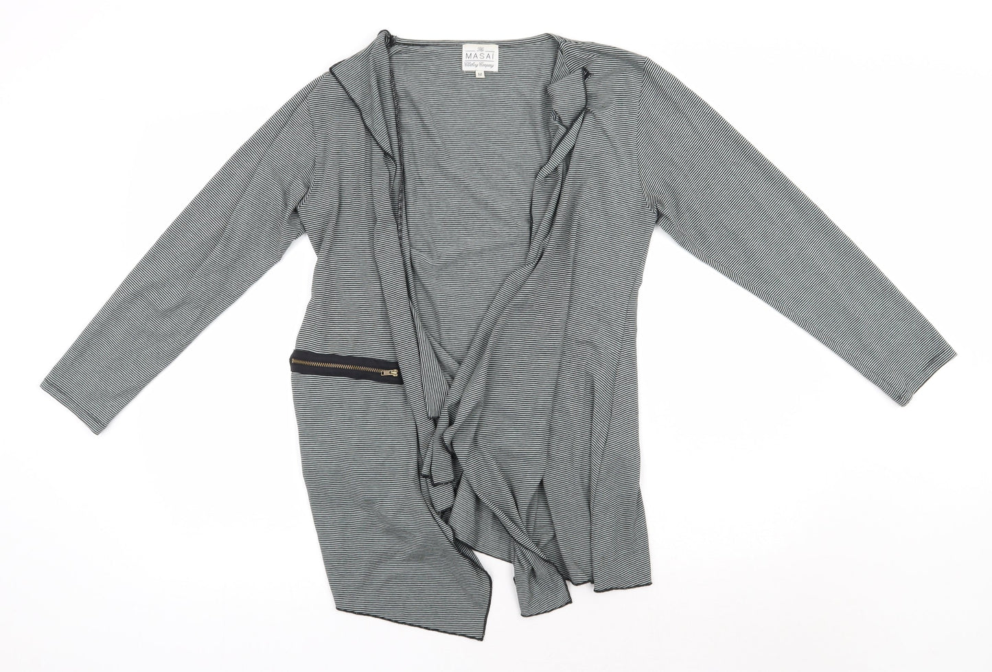 Womens UK Size M Masai Grey Cardigan Jumper