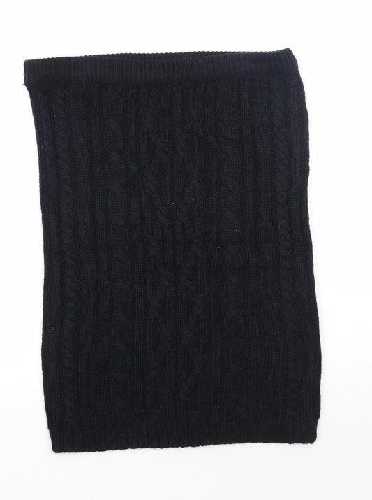 Peacocks Womens Black  Acrylic Straight & Pencil Skirt Size M