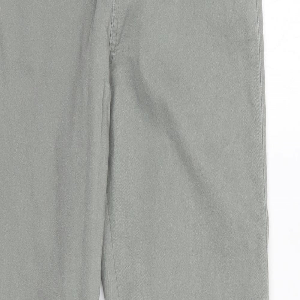Primark Womens Green  Cotton Jegging Jeans Size 10 L29 in Regular