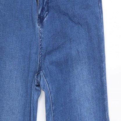 SheIn Womens Blue  Cotton Skinny Jeans Size M L28 in Regular