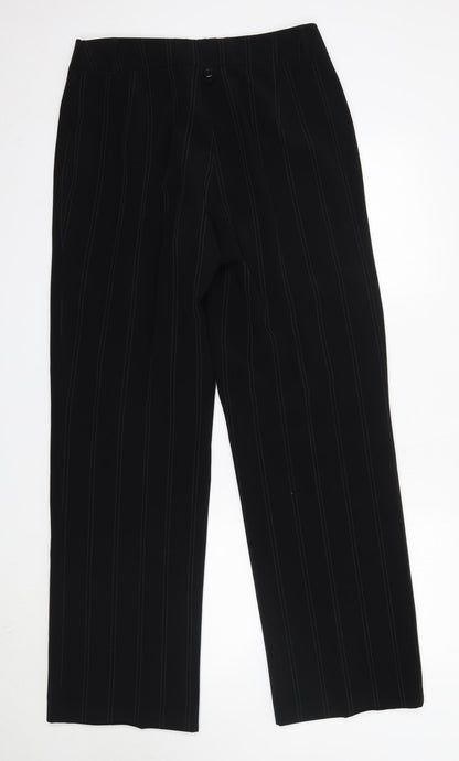 Gerry Weber Womens Black  Polyester Dress Pants Trousers Size 18 L33 in Regular