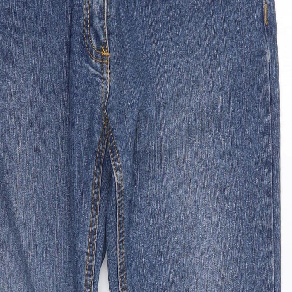 tg Womens Blue  Cotton Skinny Jeans Size 8 L29 in Regular