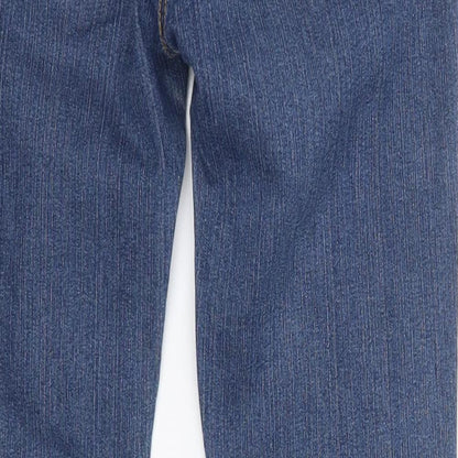 tg Womens Blue  Cotton Skinny Jeans Size 8 L29 in Regular
