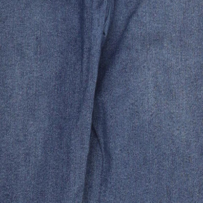 FOREVER 21 Womens Blue  Cotton Skinny Jeans Size 30 in L29 in Regular