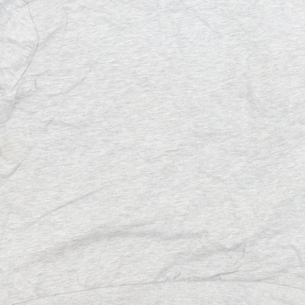 PEP&CO. Girls Grey  Cotton Pullover Sweatshirt Size 9-10 Years