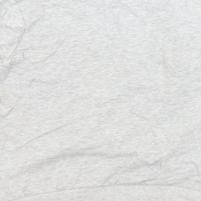 PEP&CO. Girls Grey  Cotton Pullover Sweatshirt Size 9-10 Years