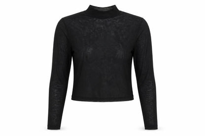 Womens UK Size 8 ASOS Black Basic Blouse