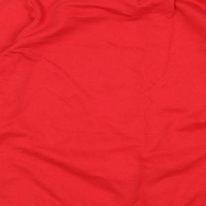 Womens UK Size M Pep&Co Red Pullover Jumper