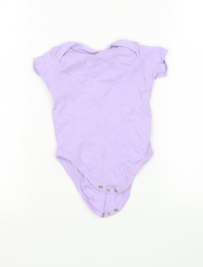 Avenue Girls Purple  Cotton Leotard One-Piece Size 6-9 Months