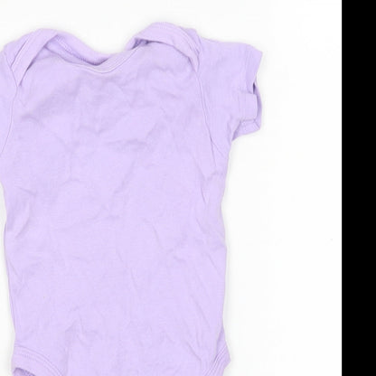 Avenue Girls Purple  Cotton Leotard One-Piece Size 6-9 Months