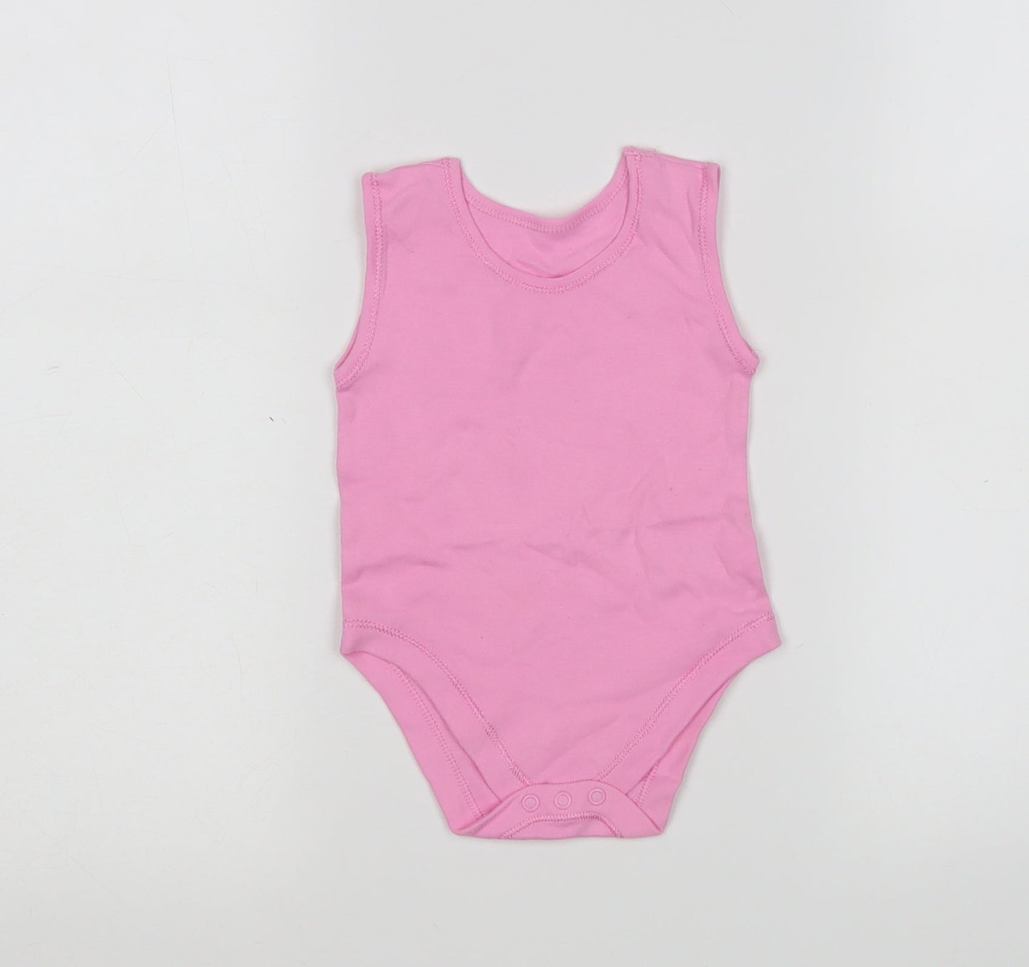 George Girls Pink  Cotton Leotard One-Piece Size 6-9 Months
