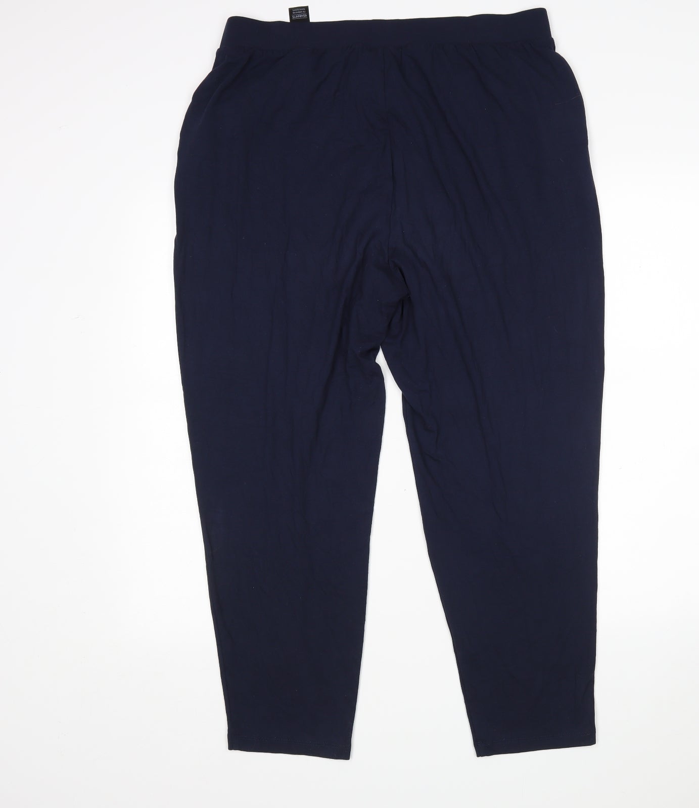 Womens UK Size 16 M&S Regular Fit Sweatpants Blue Trousers