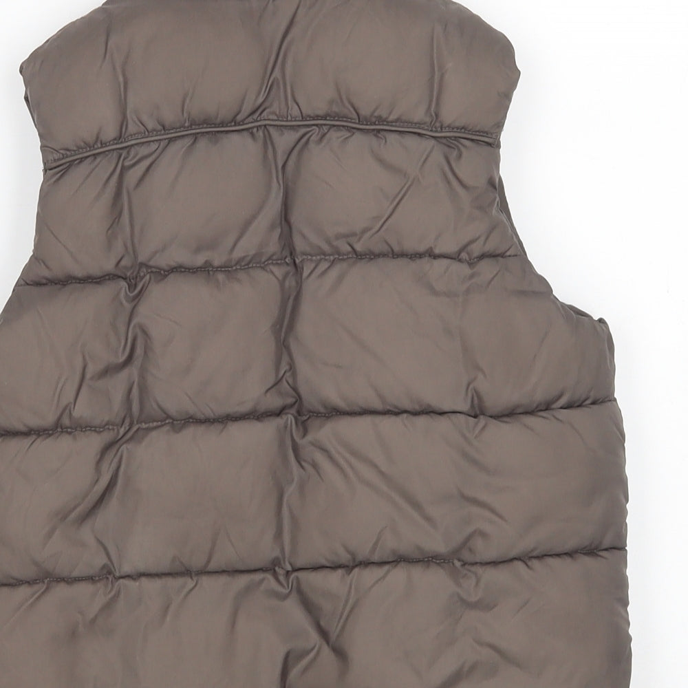 NEXT Girls Brown   Gilet Coat Size 2 Years