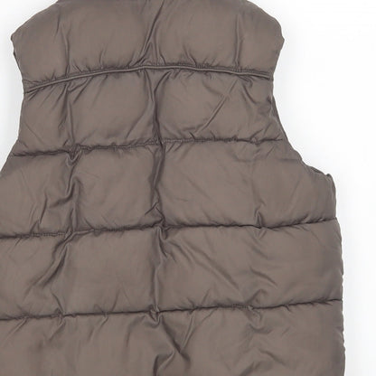 NEXT Girls Brown   Gilet Coat Size 2 Years