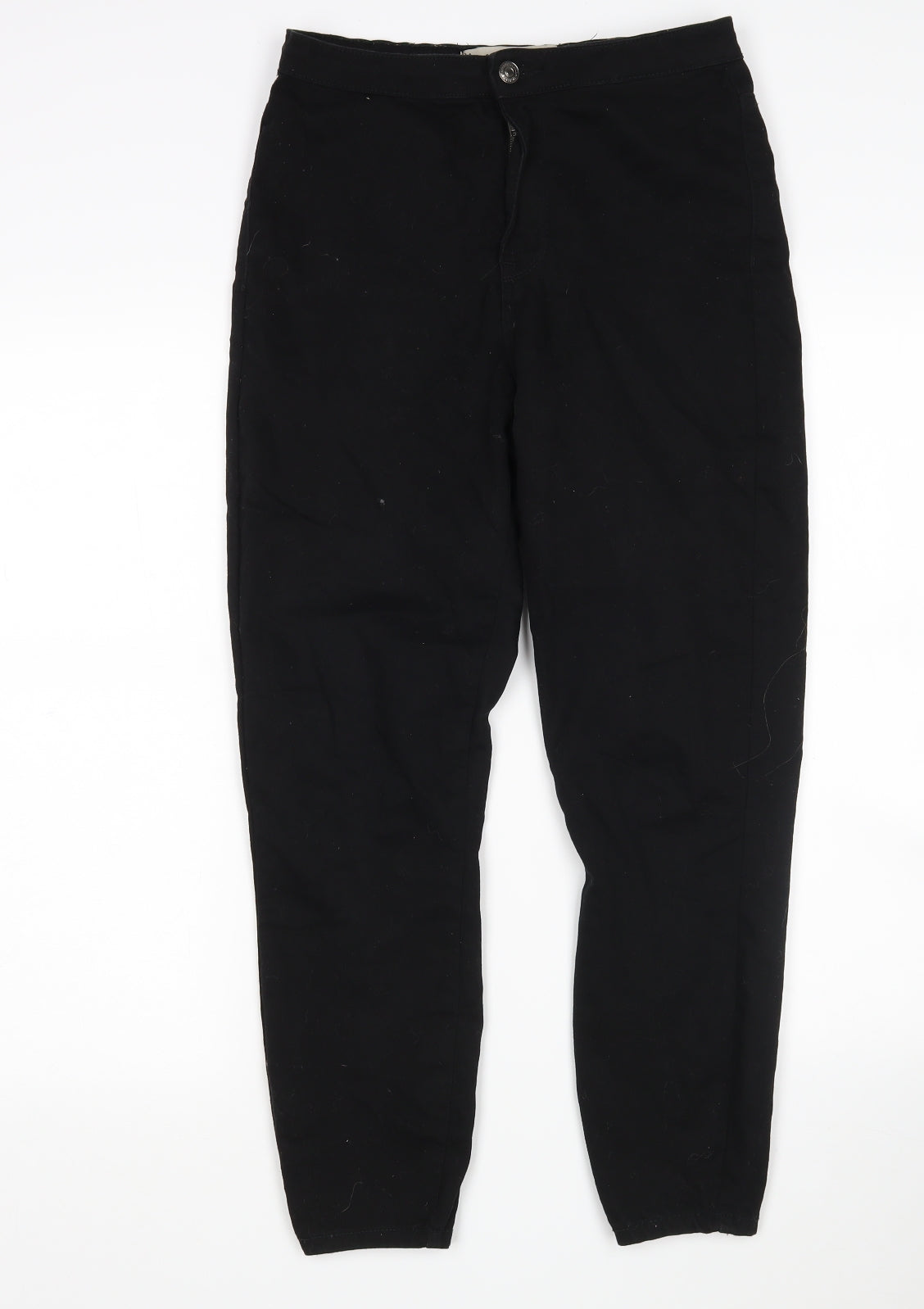 Denim Co Womens Black  Cotton Skinny Jeans Size 10 L26 in Regular