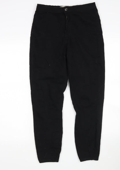 Denim Co Womens Black  Cotton Skinny Jeans Size 10 L26 in Regular