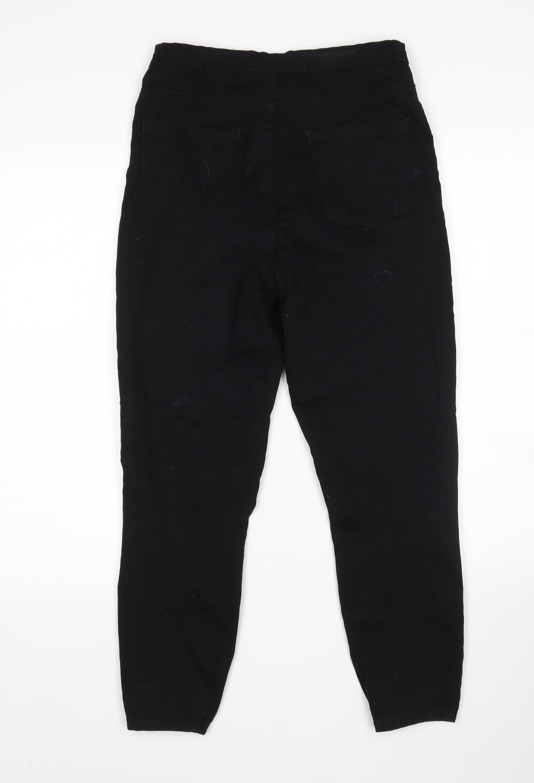 Denim Co Womens Black  Cotton Skinny Jeans Size 10 L26 in Regular