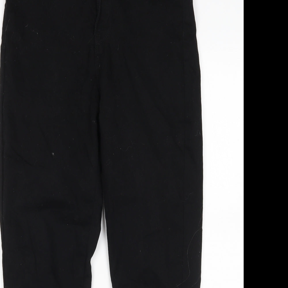 Denim Co Womens Black  Cotton Skinny Jeans Size 10 L26 in Regular