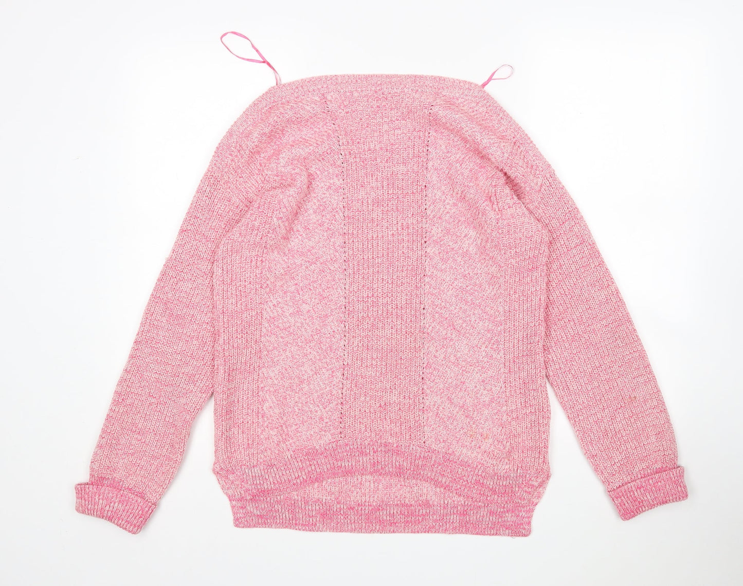 Womens UK Size M M&S Pink Pullover Jumper