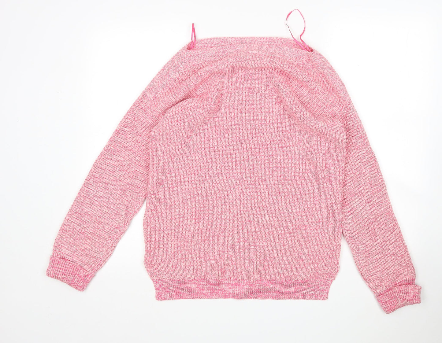 Womens UK Size M M&S Pink Pullover Jumper