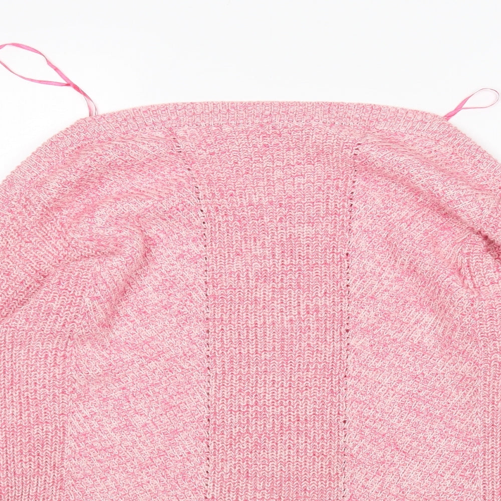 Womens UK Size M M&S Pink Pullover Jumper
