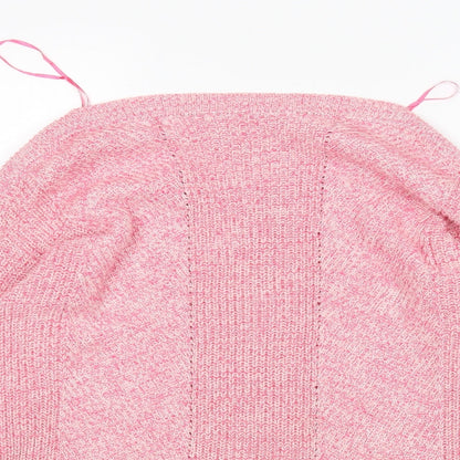 Womens UK Size M M&S Pink Pullover Jumper