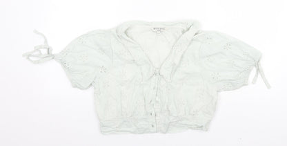 Womens UK Size M Brave Soul Ivory Cardigan Jumper