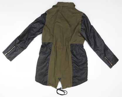Preworn Womens Brown   Overcoat Coat Size 12