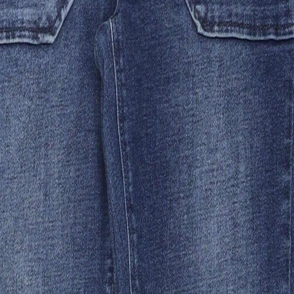 Brighton Womens Blue  Cotton Straight Jeans Size 10 L28 in Regular
