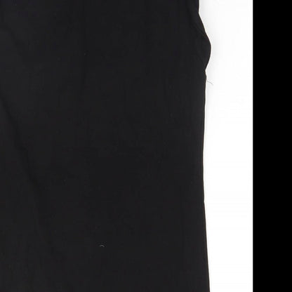 Womens UK Size 8 ASOS Black Basic Tank
