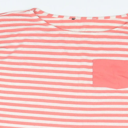 Womens UK Size 8 Atmosphere Red Basic T-Shirt