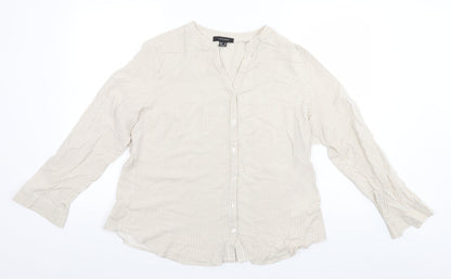 Womens UK Size 20 Atmosphere Green Basic Button-Up