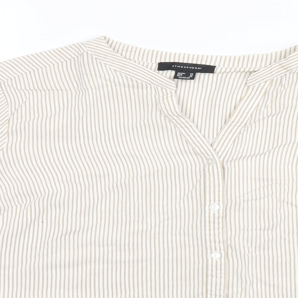 Womens UK Size 20 Atmosphere Green Basic Button-Up