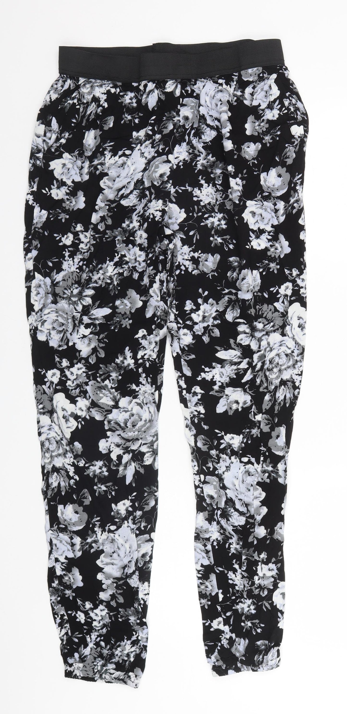 Womens UK Size 12 Select Regular Fit  Black Trousers