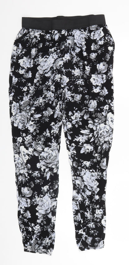 Womens UK Size 12 Select Regular Fit  Black Trousers