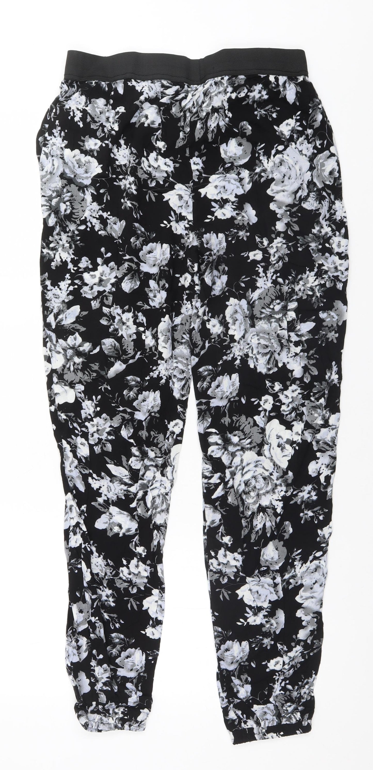 Womens UK Size 12 Select Regular Fit  Black Trousers