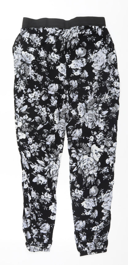 Womens UK Size 12 Select Regular Fit  Black Trousers
