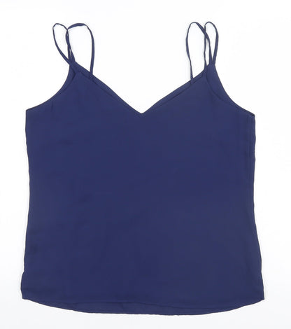 Womens UK Size 12 Marks and Spencer Blue Basic Tank