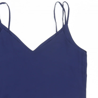 Womens UK Size 12 Marks and Spencer Blue Basic Tank