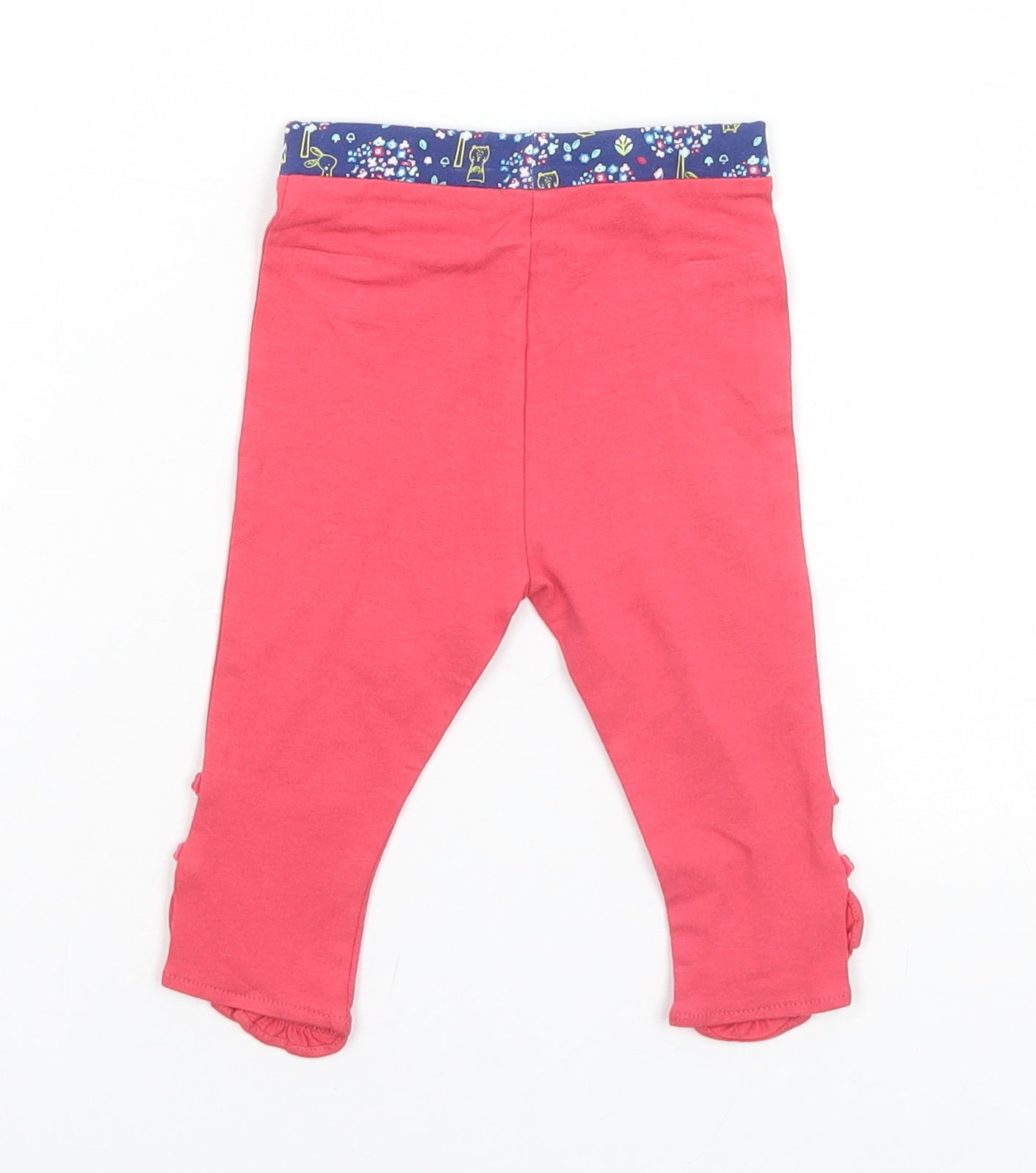 Mini Club Baby Pink  Cotton Jogger Trousers Size 3-6 Months