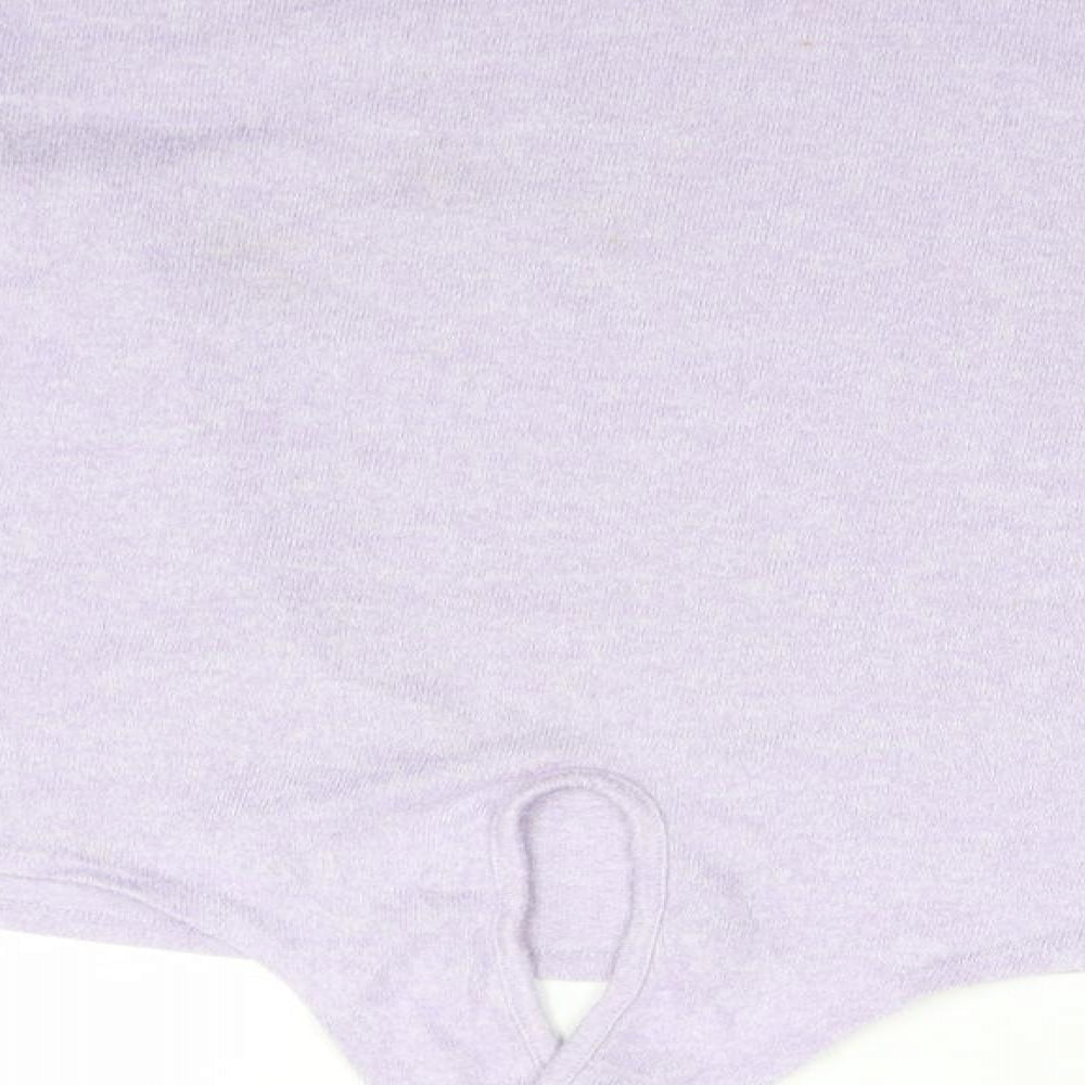 George Womens Blue Round Neck  Polyester Pullover Jumper Size 16