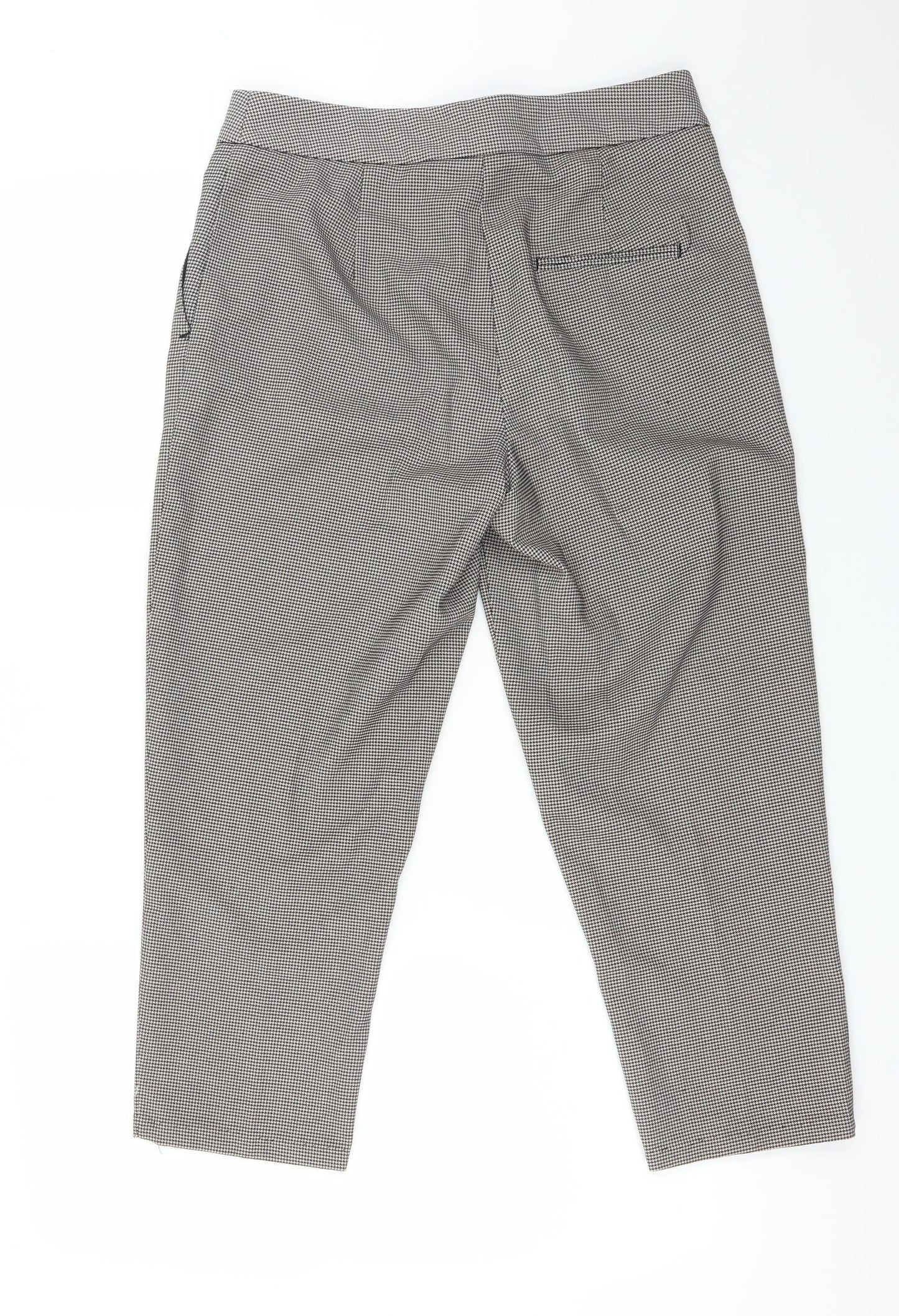 Womens UK Size 10 New Look Regular Fit Dress Pants Multicoloured Trousers